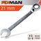 FIXMAN Reversible Combination Ratcheting Wrench 21mm